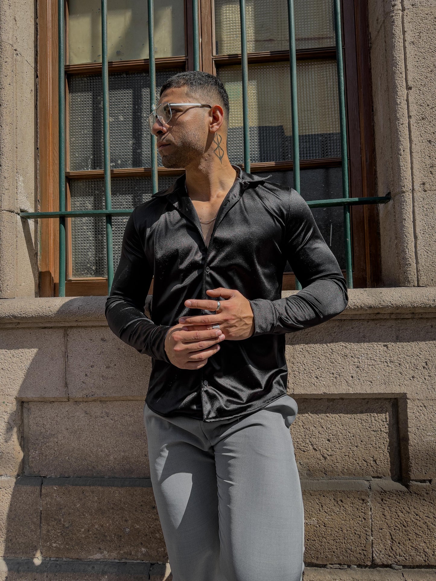 CAMISA SATIN