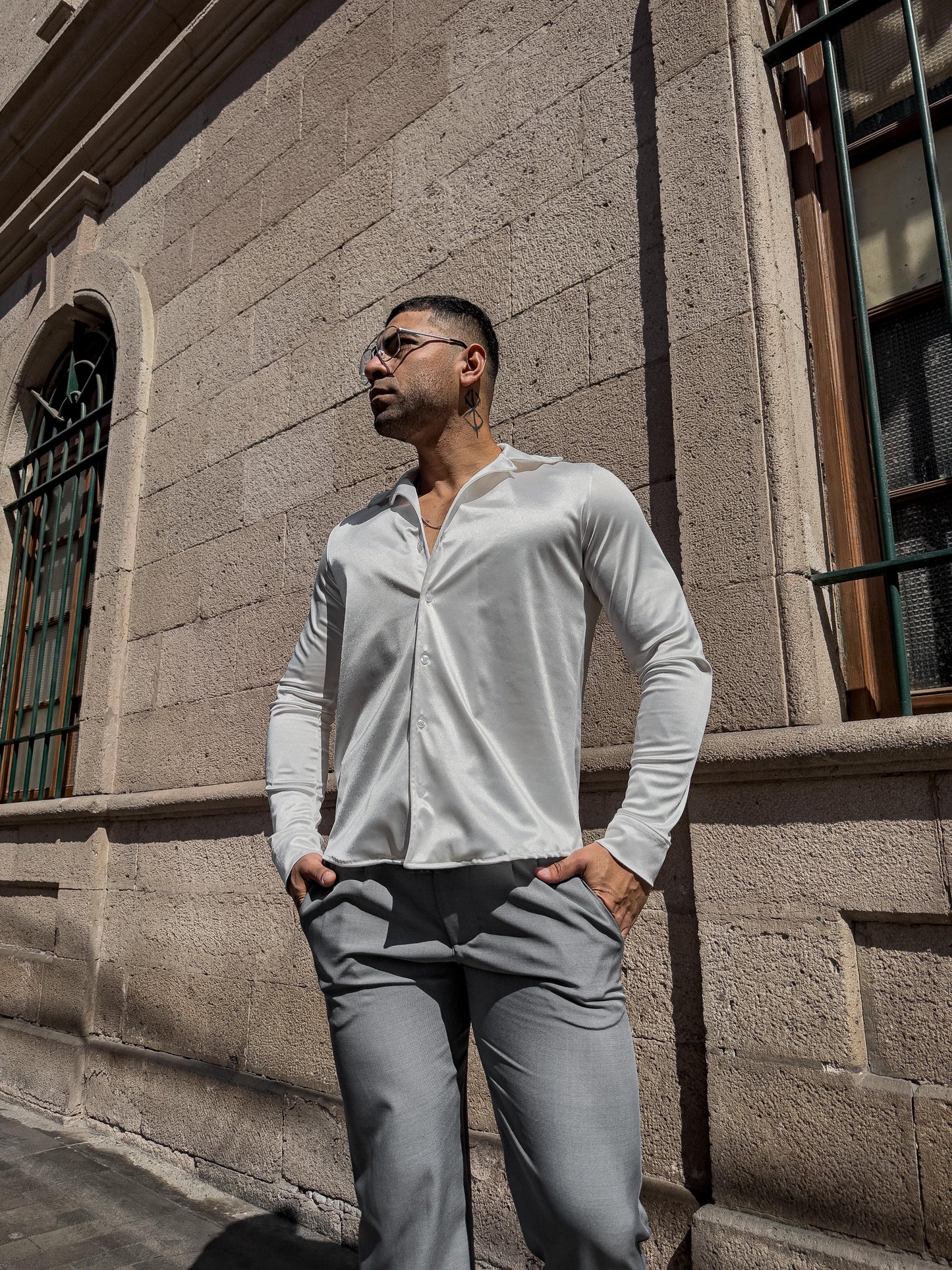 CAMISA SATIN