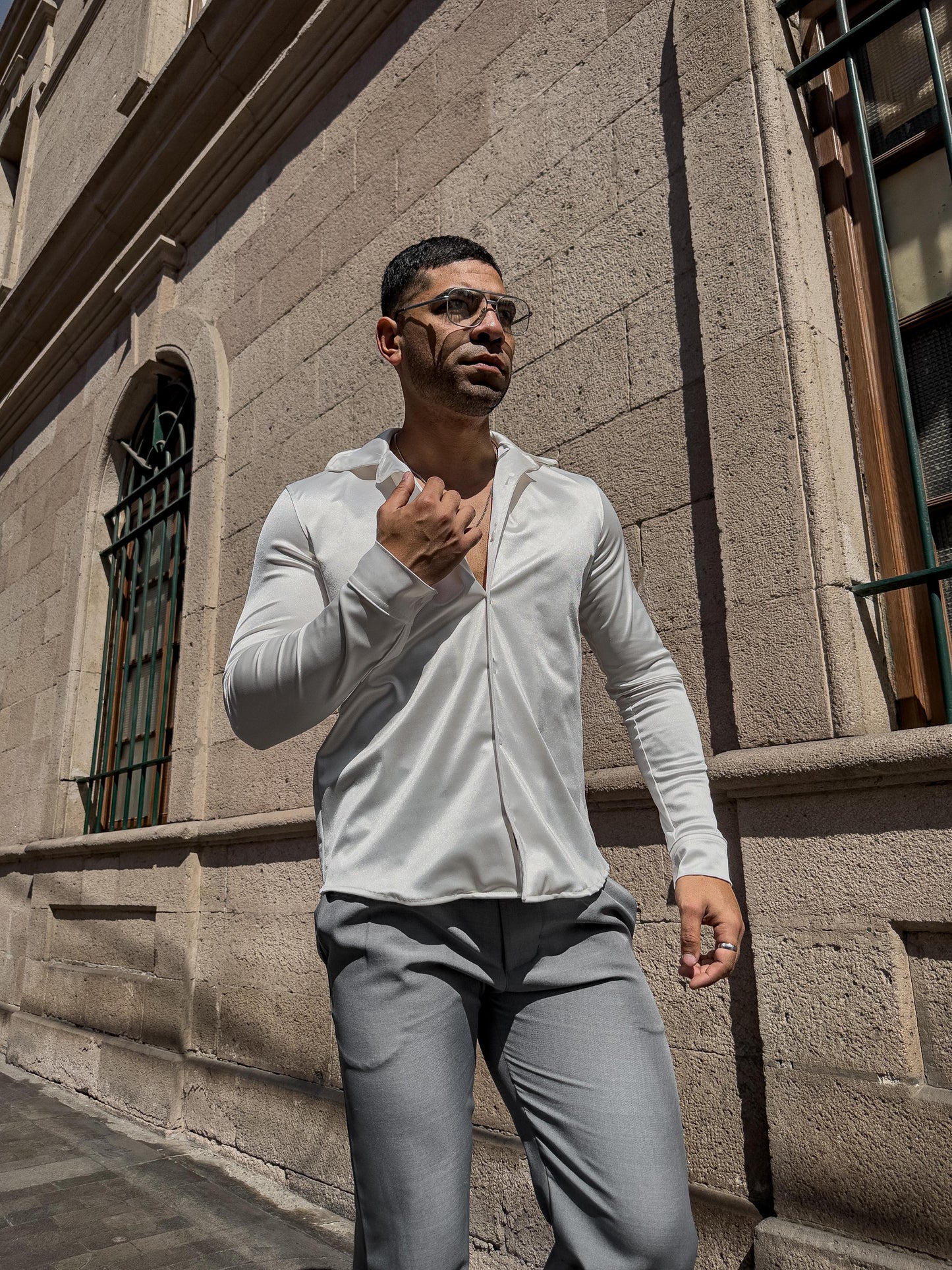 CAMISA SATIN