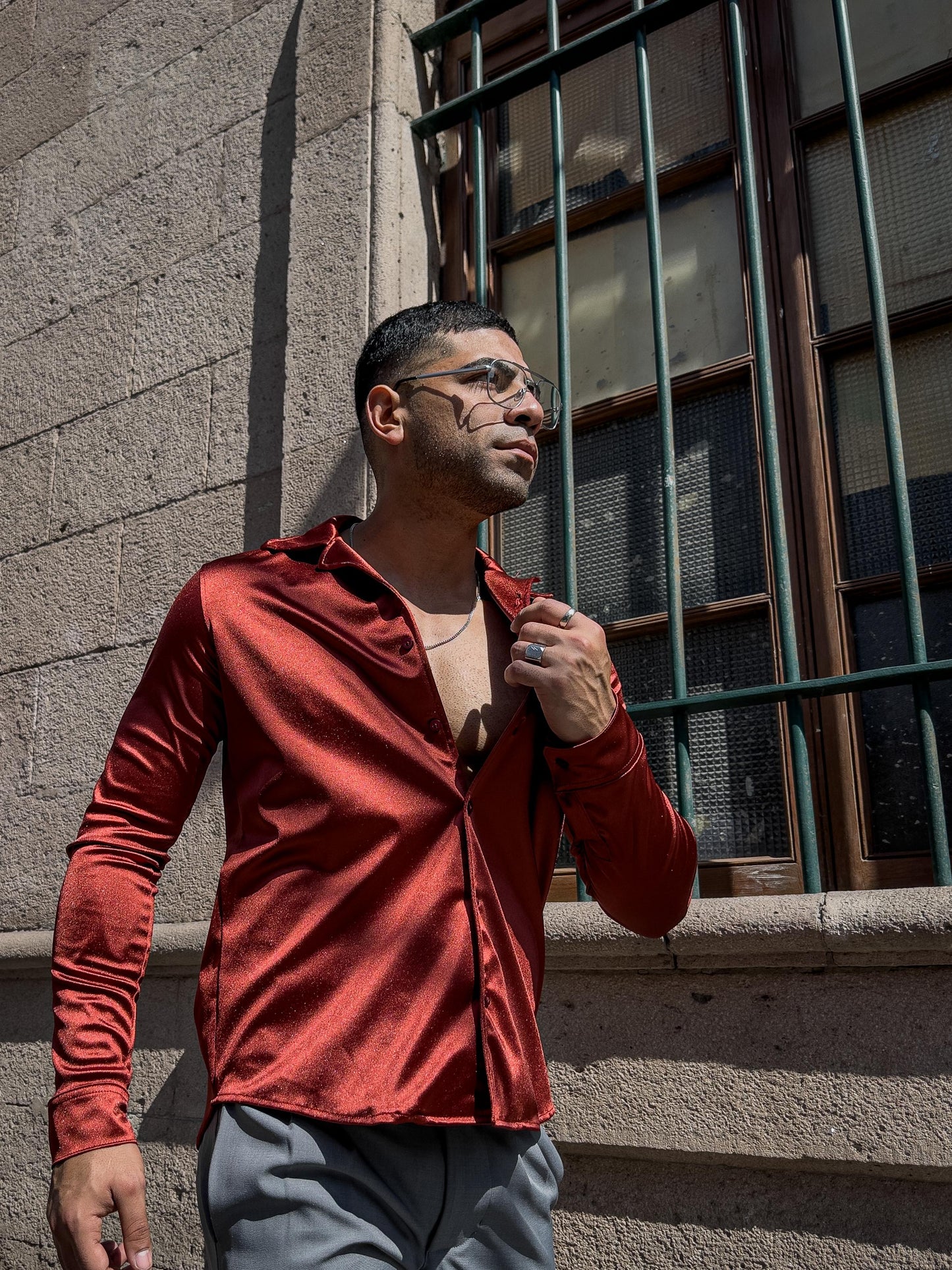 CAMISA SATIN