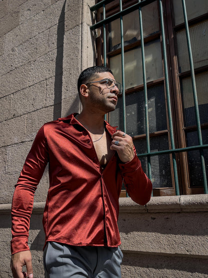 CAMISA SATIN