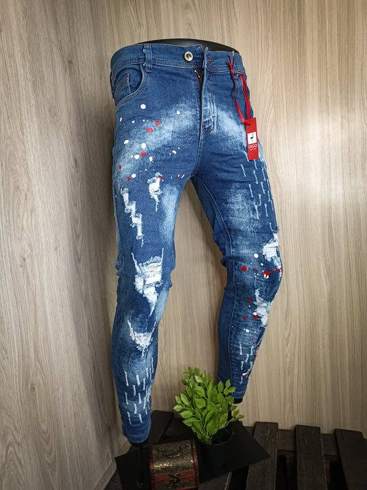 Pantalon skinny jeans diseño